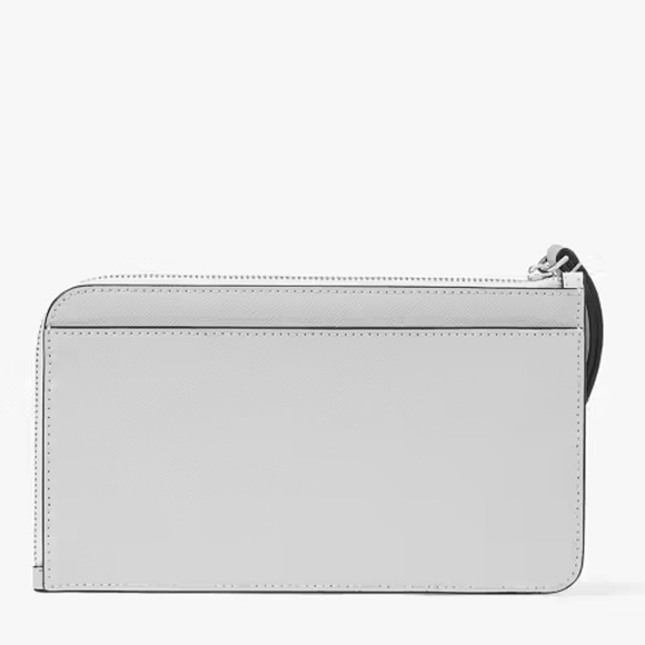 Kate Spade Gray and Cream 3/4 ZIP NWT retail $139 - Picture 3 of 6